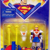 SUPERGIRL 5" Action Figure SUPERMAN ANIMATED Series Kenner Toys
