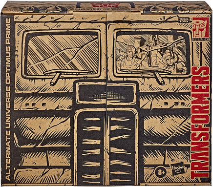 Transformers Earthrise War For Cybertron 8 Inch Action Figure Leader Class - Alternate Universe Optimus Prime Exclusive