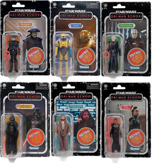 Star Wars Retro Collection 3.75 Inch Action Figure Wave 3 - Set of 6