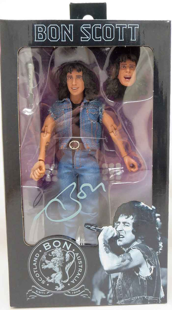 AC / DC 8 Inch Action Figure Clothed Series - Bon Scott | Cmdstore.ca