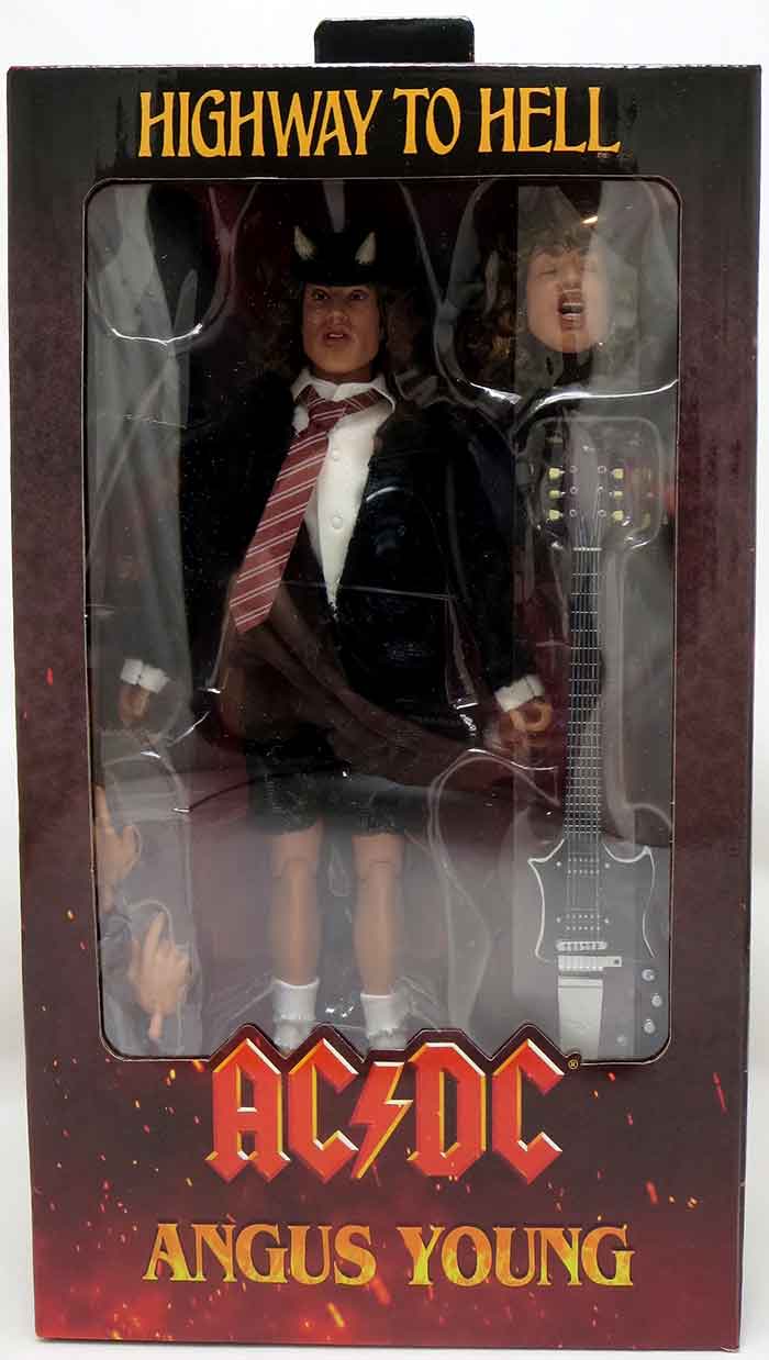 AC / DC Highway To Hell 8 Inch Action Figure Clothed Series - Angus Young