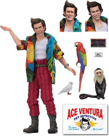 Ace Ventura Pet Detective 8 Inch Action Figure Clothed Series - Ace Ventura