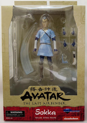 Avatar The Last Airbender  6 Inch Action Figure Deluxe Series 4 - Sokka