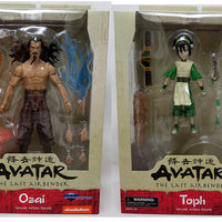 Avatar The Last Airbender 7 Inch Action Figure Select Series 3 - Set of 2 (Toph & Lord Ozai)