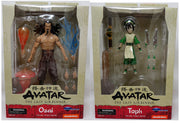 Avatar The Last Airbender 7 Inch Action Figure Select Series 3 - Set of 2 (Toph & Lord Ozai)