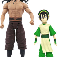 Avatar The Last Airbender 7 Inch Action Figure Select Series 3 - Set of 2 (Toph & Lord Ozai)