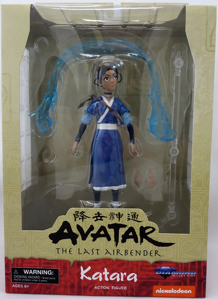 Avatar The Last Airbender 6 Inch Action Figure Select Series 1 Reissue - Katara