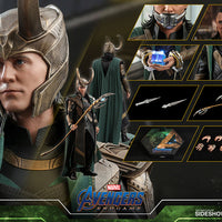 Avengers Endgame 12 Inch Action Figure 1/6 Scale Series - Loki Hot Toys 906459