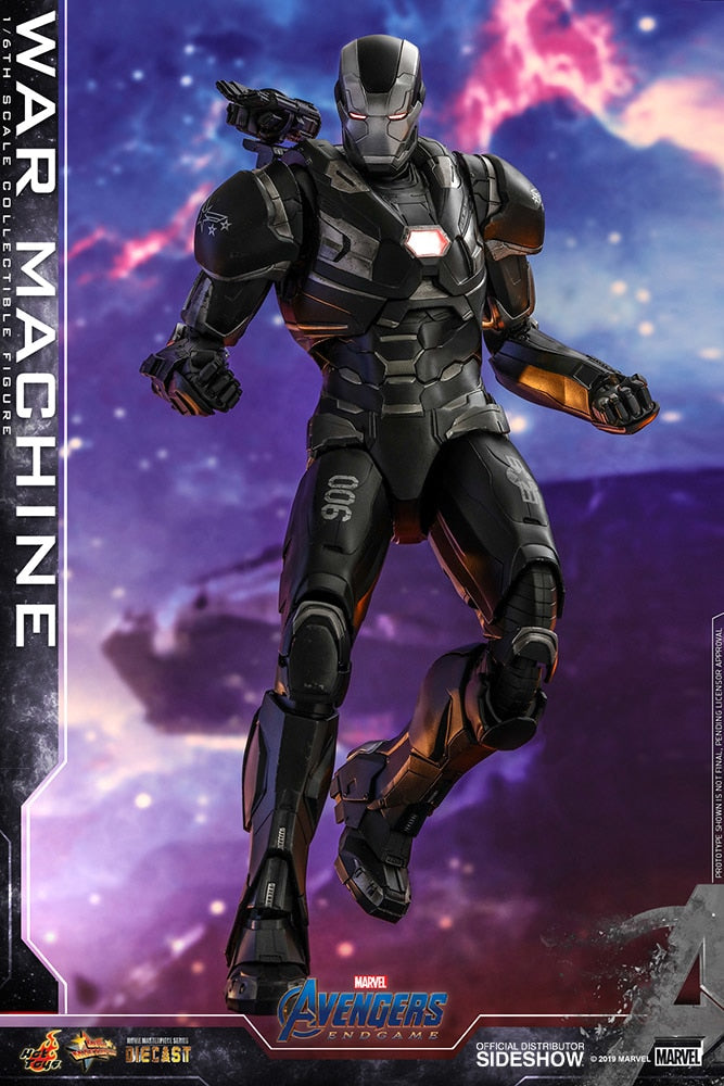 Avengers Endgame 12 Inch Action Figure Movie Masterpiece 1/6 Scale Series - War Machine Hot Toys 904645