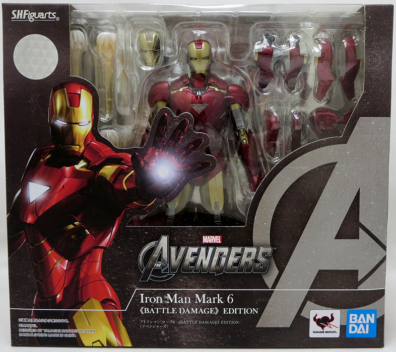 Avengers 6 Inch Action Figure S.H.Figuarts - Iron Man Mark 6 Battle Of New York