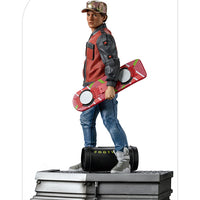 Back to the Future Movie Art Scale 1:10 8 Inch Statue Figure Deluxe - Marty McFly Iron Studios 909534