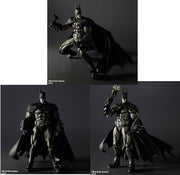 Batman Arkham Asylum 9 Inch Action Figure Play arts Kai - Batman (Black & White) SDCC 2012 (Shelf Wear Packaging)