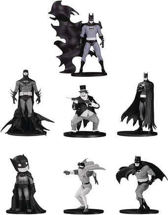 Batman Black & White 3.75 Inch Mini Figure Box Set - Batman Mini Pack #4