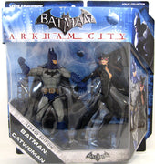 Batman Legacy 6 Inch 2-Pack Figure - Batman & Catwoman (Colored) Non Mint Packaging