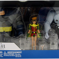 Batman The Animated Series 6 Inch Action Figure - Batman - Robin - Mutant 3-Pack