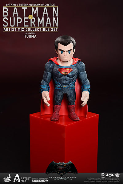 Batman v Superman Dawn of Justice 5 Inch Static Figure Bobblehead Artist Mix Collection - Superman Hot Toys 902639