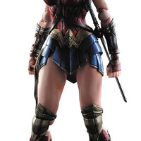 Batman VS Superman Dawn Of Justice 10 Inch Action Figure Play Arts Kai - Wonder Woman (Shelf Wear Packaging)