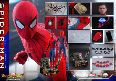 Spider-Man Homecoming 17 Inch Action Figure 1/4 Scale Series - Spider-Man Hot Toys 905037