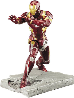 Captain America Civil War 9 Inch Statue Figure ArtFX+ - Iron Man Mark 46