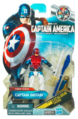 Captain America Movie 3.75 Inch Action Figure Wave 2 - Captain Britain #06