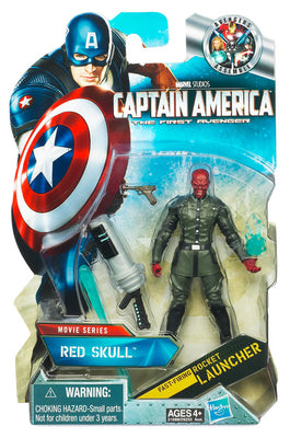 Captain America Movie 3.75 Inch Action Figure Wave 2 - Red Skull (With Red Gloves) #08