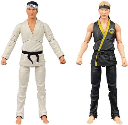 Cobra Kai 7 Inch Action Figure Box Set - Johnny Lawrence and Daniel LaRusso