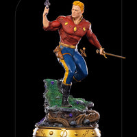 Comic 1:10 Art Scale Series Flash Gordon 10 Inch Statue Figure - Flash Gordon Deluxe Iron Studios 909778