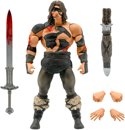 Conan The Barbarian 7 Inch Action Figure Ultimates Wave 3 - War Paint Conan