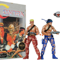 Contra 7 Inch Action Figure 8-Bit Game Series - NES Bill and Lance 2-Pack (Sub-Standard Packaging)