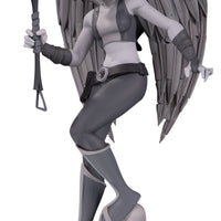DC Artist Alley 6 Inch Statue Figure Chrissie Zullo - Hawkgirl Black & White