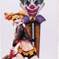 DC Bombshells 9 Inch Statue Figure 1/8 Scale Deluxe - Harley Quinn Version 2