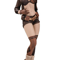 DC Bombshells 10 Inch Statue Figure - Harley Quinn Sepia