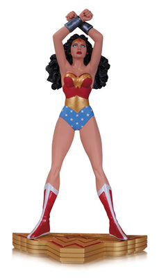 DC Collectible 8 Inch Statue Figure - Wonder Woman The Art Of War (Previously Opened and Displayed)