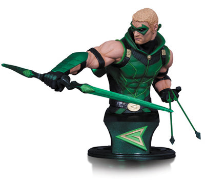 DC Collectibles 5 Inch Bust Statue New 52 - Green Arrow Bust (Previously Opened and Displayed)