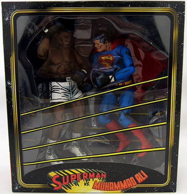 DC Comics Special Edition 7 Inch Action Figure 2-Pack Series - Superman vs Muhammad Ali