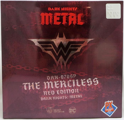 DC Dark Nights Metal DAH 7 Inch Action Figure SDCC Exclusive - Batman The Merciless Special Red Edition