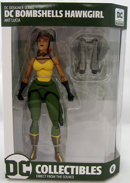 DC Designer Series 6 Inch Action Figure Bombshells Series - Hawkgirl
