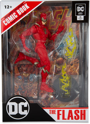 DC Direct Comic 7 Inch Action Figure The Flash Wave 2 - The Flash