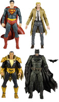 DC Direct Comics 7 Inch Action Figure Black Adam Wave 1 - Set of 4