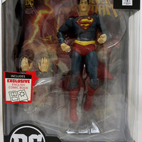 DC Direct Comics 7 Inch Action Figure Black Adam Wave 1 - Superman