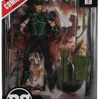 DC Direct Gaming 7 Inch Action Figure Injustice Wave 1 - Green Arrow with Comic