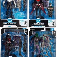 DC Multiverse 7 Inch Action Figure BAF Batman Futures End - Set of 4 (Build-A-Figure Batman Futures End)