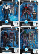 DC Multiverse 7 Inch Action Figure BAF Batman Futures End - Set of 4 (Build-A-Figure Batman Futures End)
