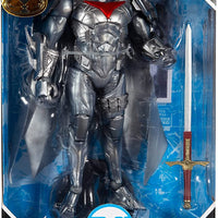 DC Multiverse Batman Curse of The White Knight 7 Inch Action Figure Comic Series - Azrael Batman Armor Gold Label