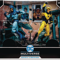 DC Multiverse Comic 7 Inch Action Figure 2-Pack - Blue Beetle & Booster Gold