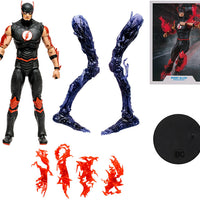 DC Multiverse Comic 7 Inch Action Figure BAF The Darkest Knight - Barry Allen (Black)