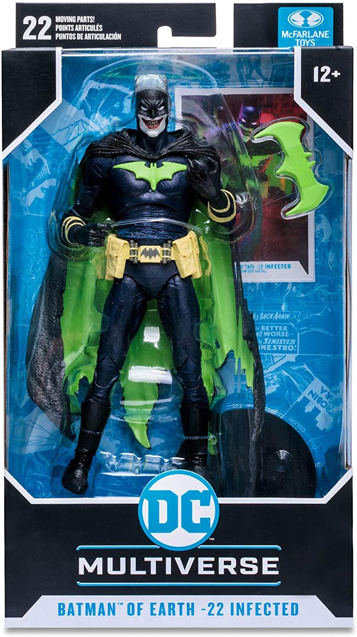 DC Multiverse Comic 7 Inch Action Figure Batman Who Laughs - Batman Who Laughs as Batman