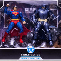 DC Multiverse Comic 7 Inch Action Figure Dark Knight Returns 2-Pack - Superman vs Batman