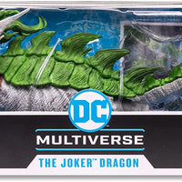 DC Multiverse Comic 7 Inch Vehicle Figure Dark Nights Metal - The Joker Dragon