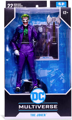 DC Multiverse Comic 7 Inch Action Figure Death Of The Family - The Joker